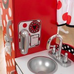 Bucatarie din lemn pentru copii Disney Minnie Mouse Vintage KidKraft Bucatarie din lemn pentru copii Disney Minnie Mouse Vintage KidKraft